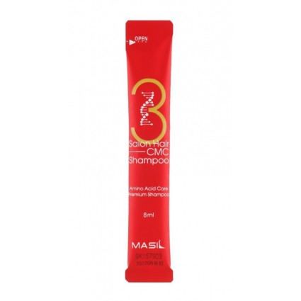 Шампунь відновлюючий з амінокислотами MASIL 3 Salon Hair CMC Shampoo, 8 мл